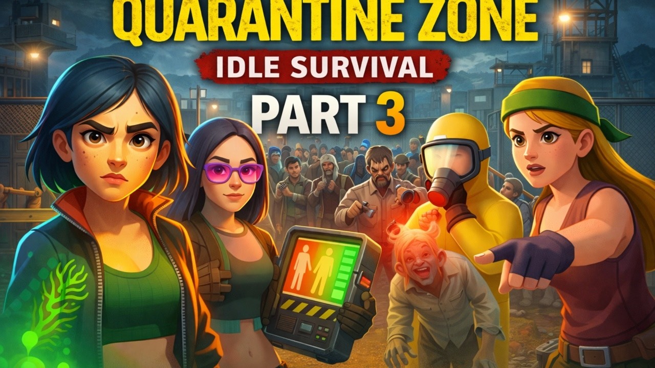Quarantine Zone: Idle Survival 🧟 Who Lives, Who Dies? Gameplay
