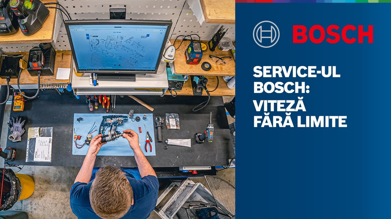 O zi de lucru în service-ul Bosch.