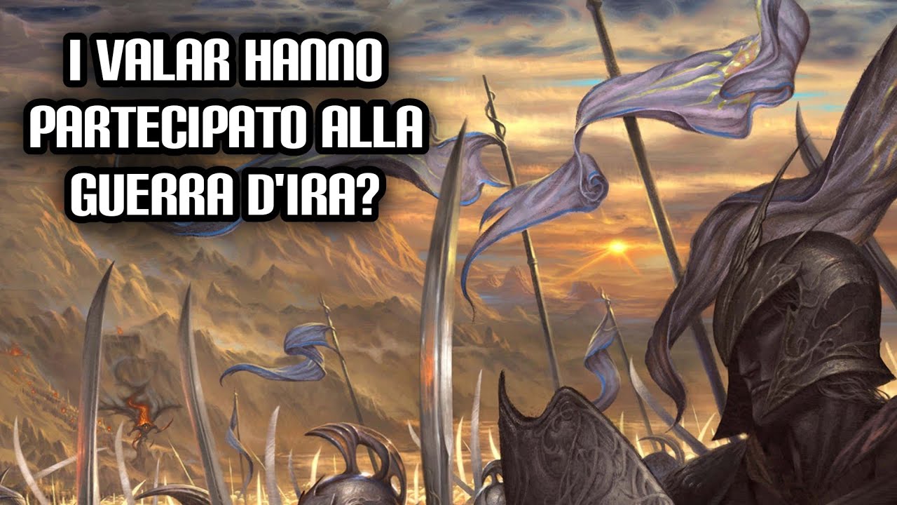 I Valar hanno partecipato alla Guerra d'Ira?