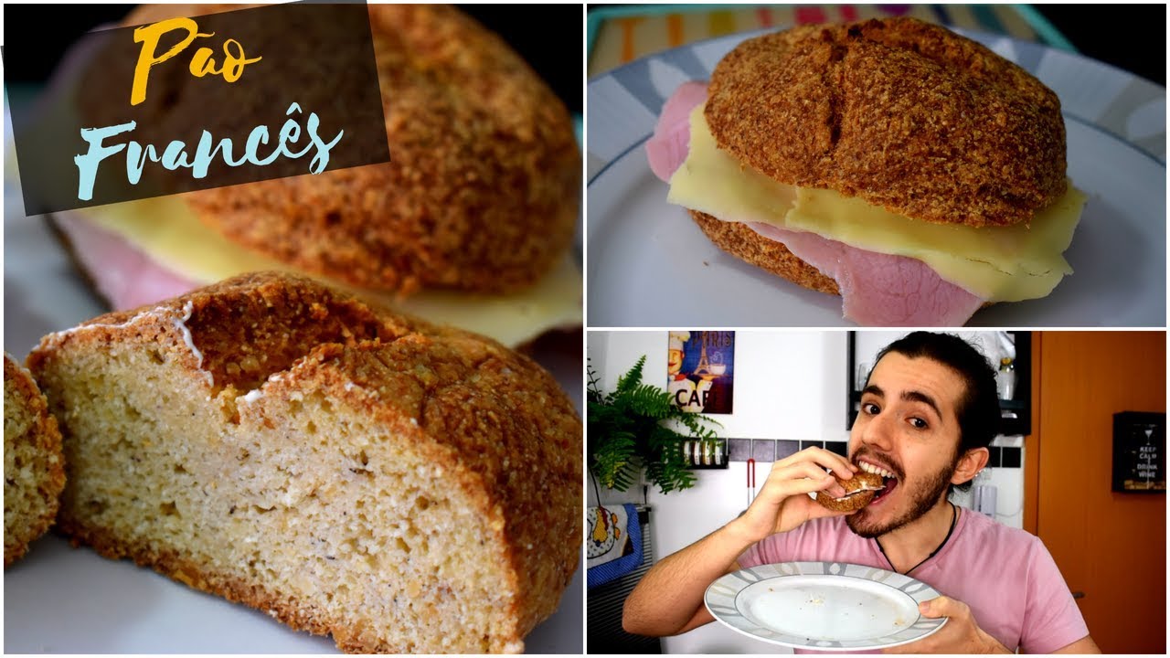 PÃO FRANCÊS LOW CARB: Receita com Cara e Gosto de Pão | Batata Assando
