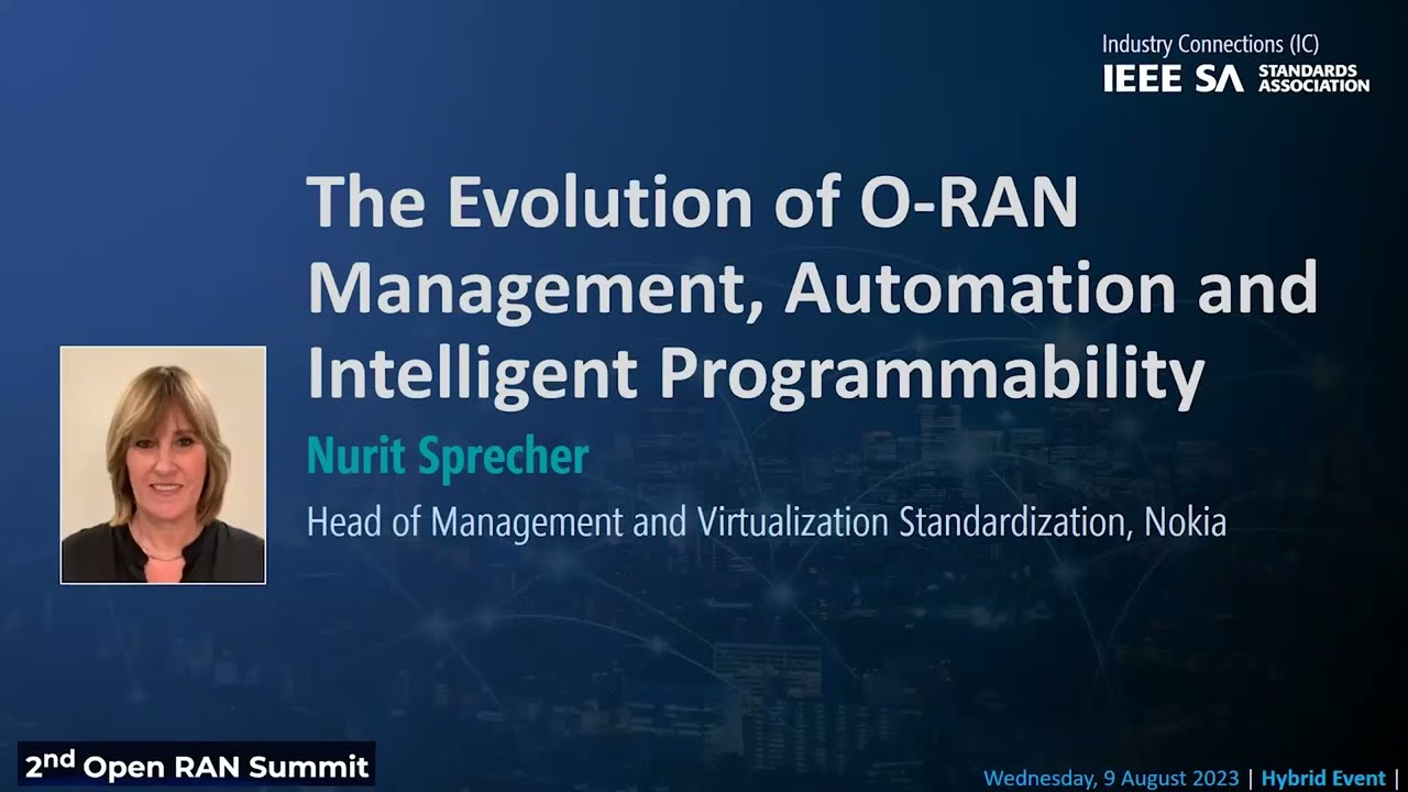 The Evolution of O-RAN Management, Automation and Intelligent Programmability