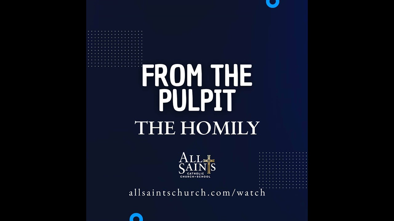 2026-02-01: From the Pulpit - 4th Sunday in Ordinary Time