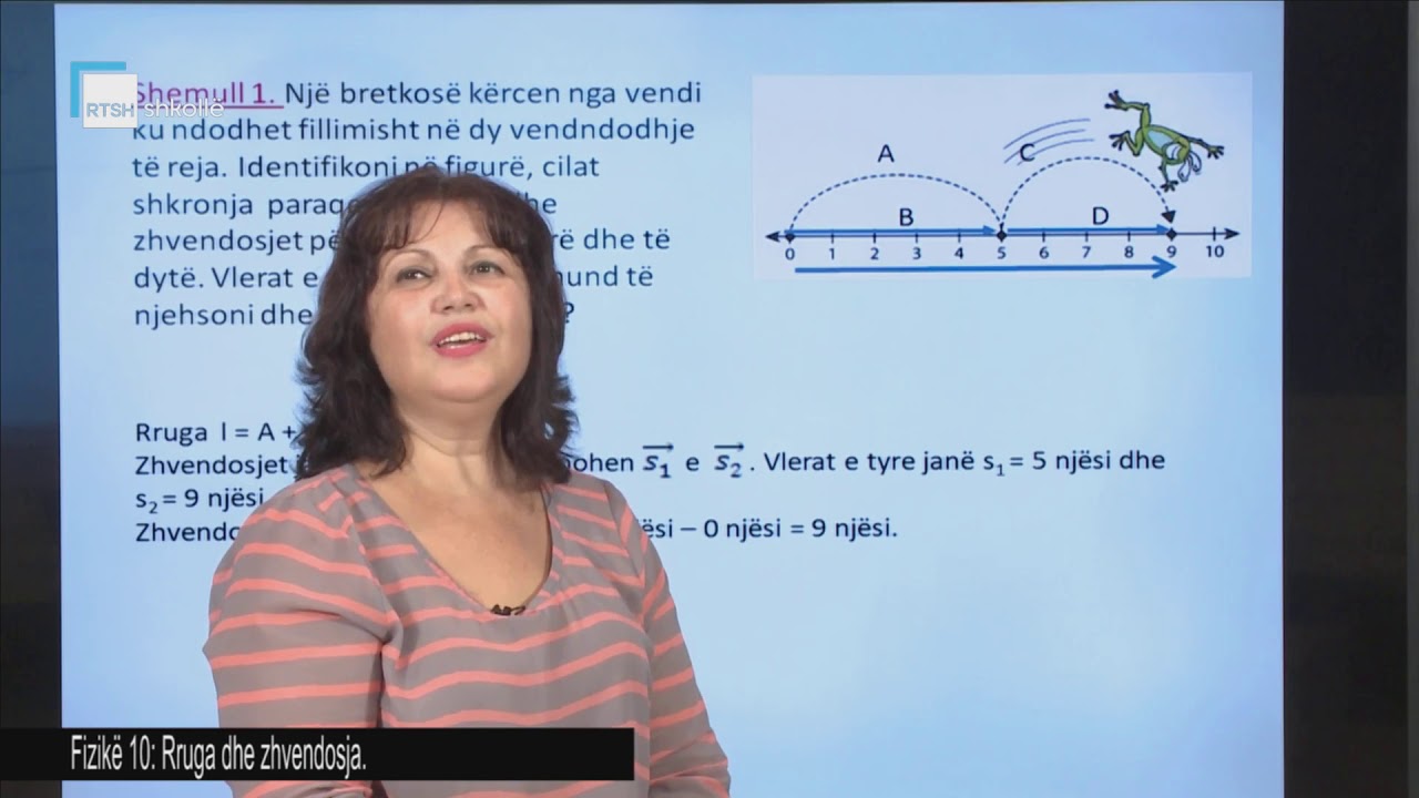 Fizikë 10 - Rruga dhe zhvendosja