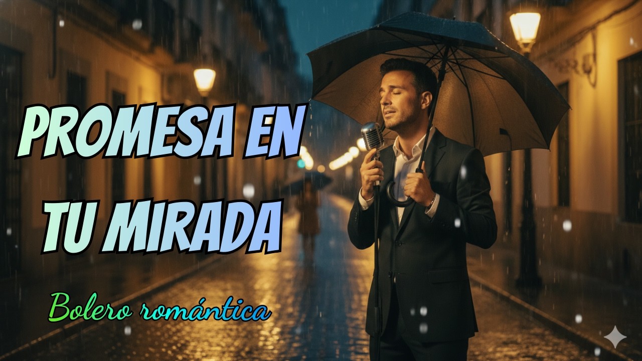 Te Cuido el Alma | Promesa en tu Mirada (Bolero Romántico Español) | Canción para Enamorados