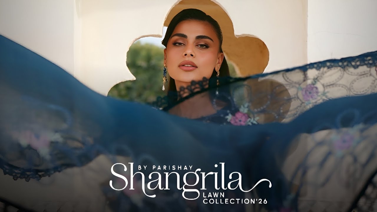 Parishay New Summer Lawn Unstitched Collection 2026 | Shangrila Lawn Collection by Parishay 