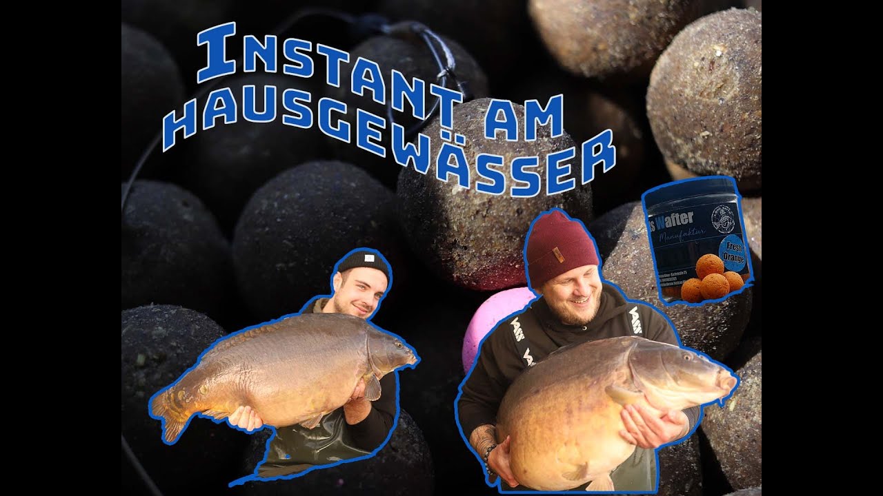 Long Baits //  Karpfenangeln im Herbst instant am Hausgew&auml;sser //