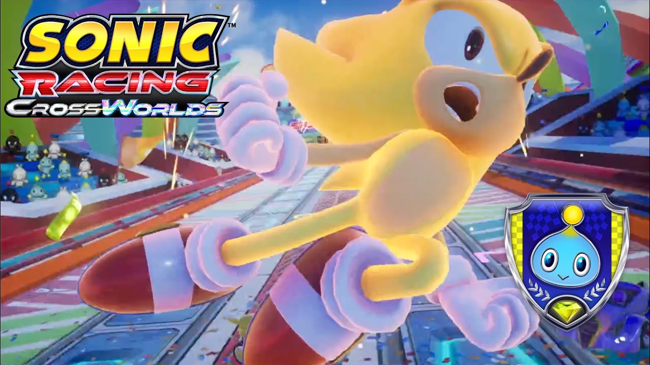 Sonic Racing Crossworlds Super Sonic Chao GP Sonic Speed 