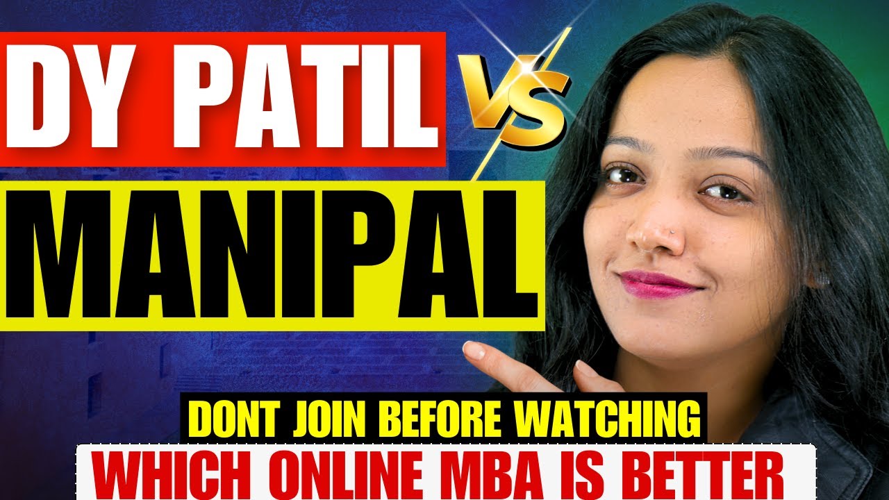 Online MBA from DY Patil vs Manipal University | Which one is better? | Placement after online MBA