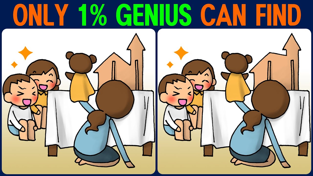 Puzzle / Find the Difference │ Should we take time to focus on brain health?