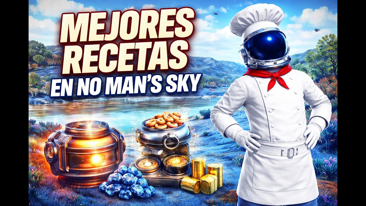 Las MEJORES recetas de refinería y cocina en No Man’s Sky | Ganá unidades y nanites