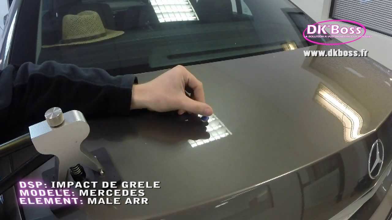 Impact de grêle à la colle - par dk'boss à dieppe