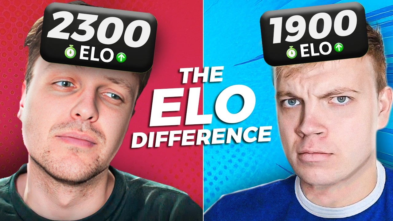 2300 ELO vs. 1900 ELO - The Difference