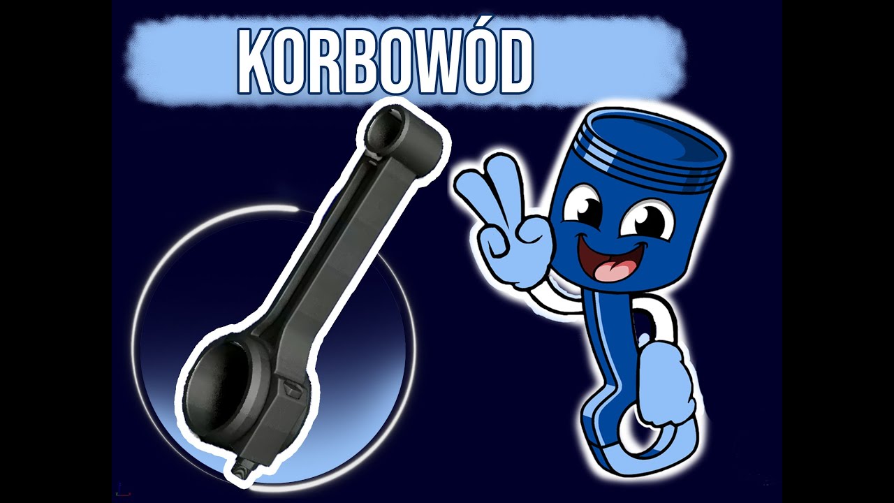 #1 Układ korbowo tłokowy - 3a) korbow&oacute;d
