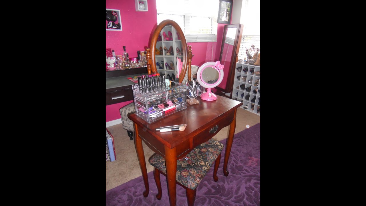2014 Makeup Storage and Organization (Closet Office)