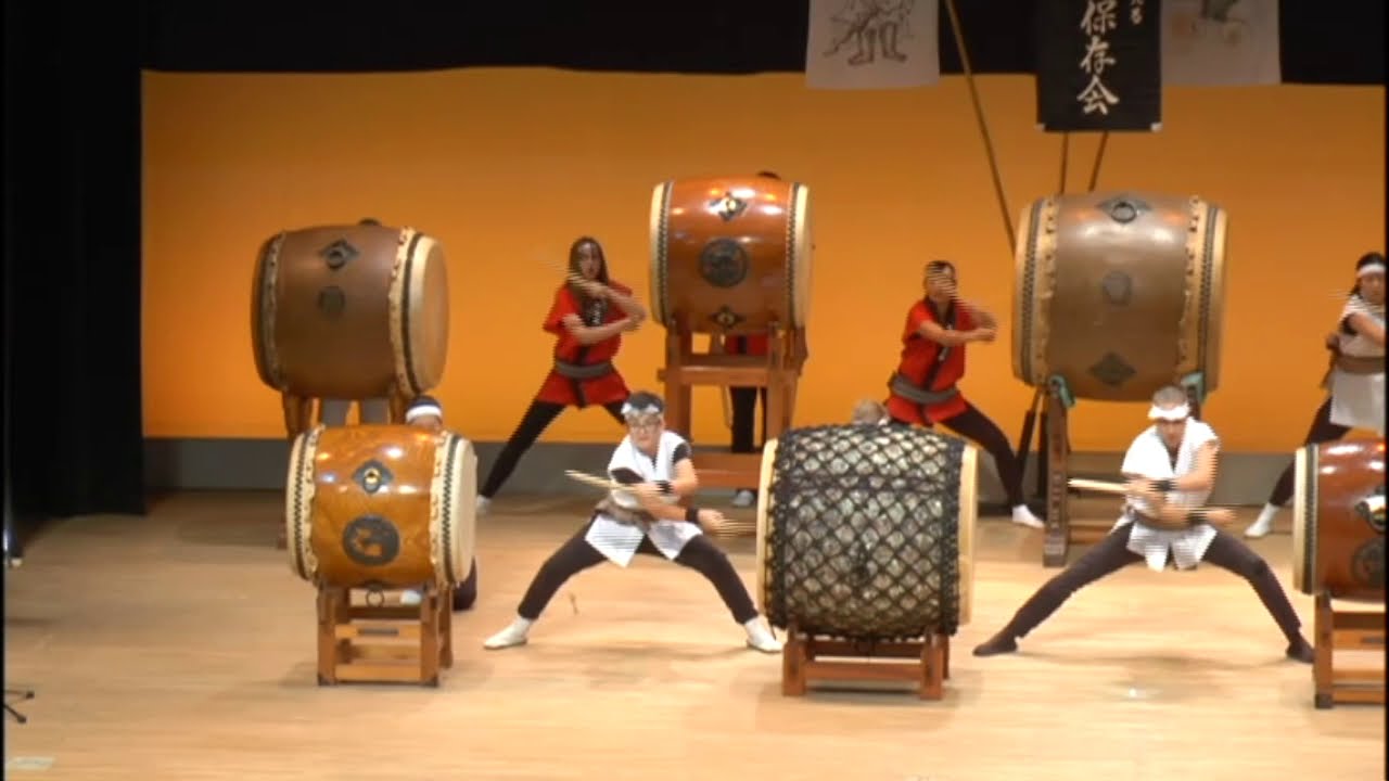 Hiroshima Taiko Gathering 2019 Fushicho Daiko, Koshio Gumi, Takeru, Rai