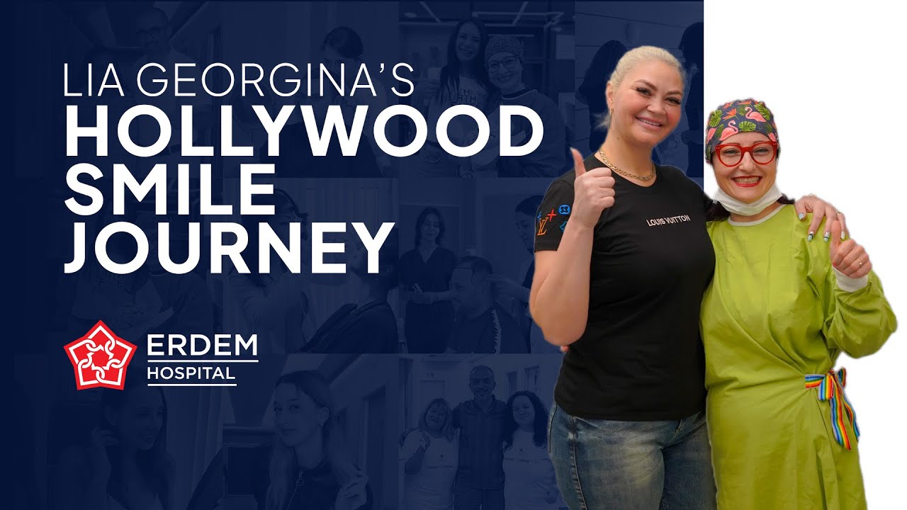 Ms. Lia Georgina's Perfect Smile: A Hollywood Smile Transformation at Erdem Hospital!