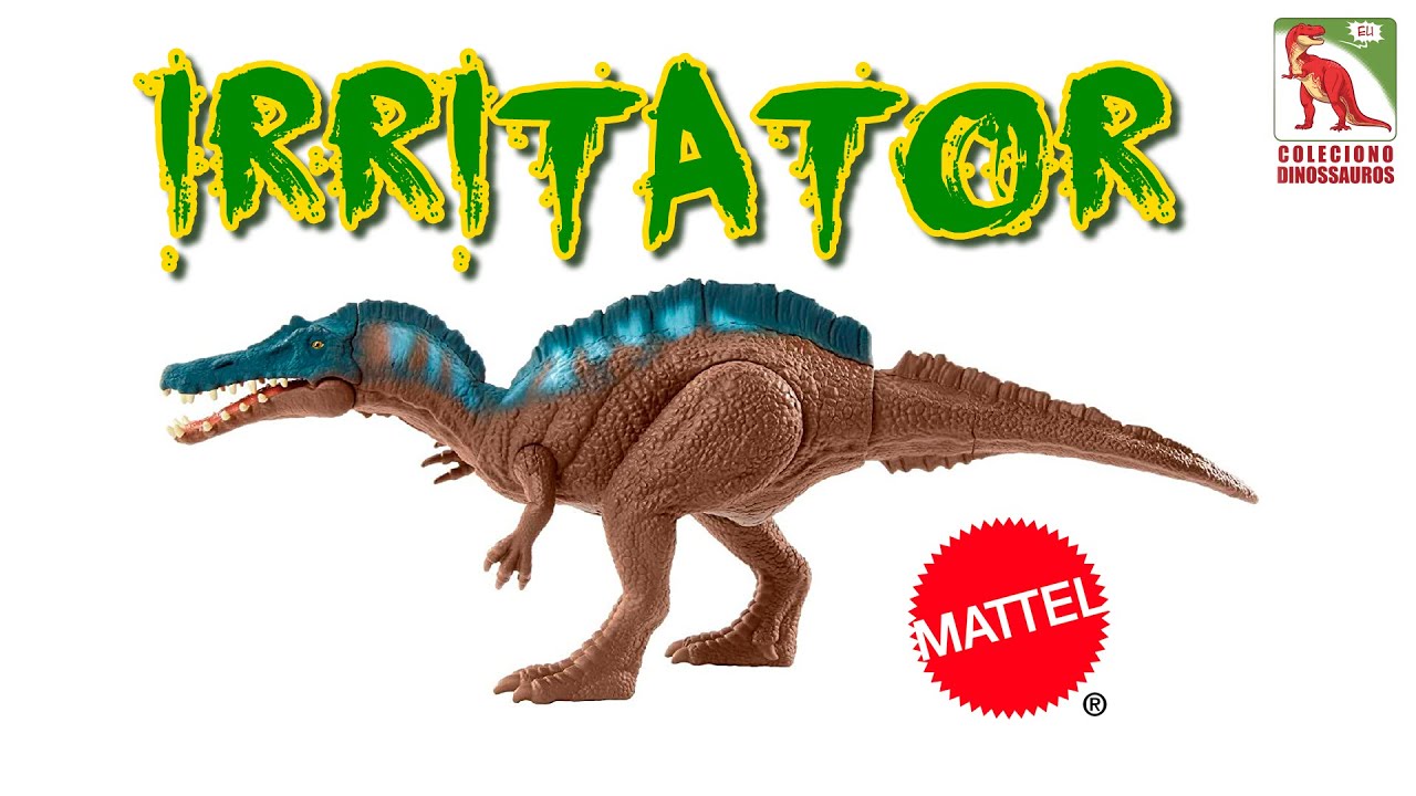 Irritator Mattel Jurassic World: review completo PT-BR