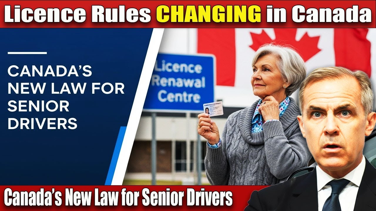 ⚠️ Canada Driving Update 2025! | Seniors 70+ Must Prepare | Major License Rule Changes Coming!