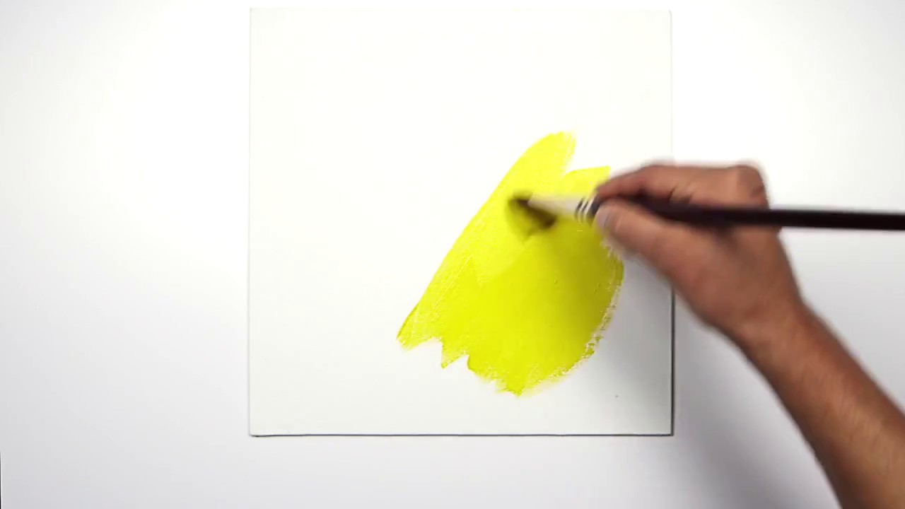 Tutorial :  Hard Edged Painting Methods In Acrylics