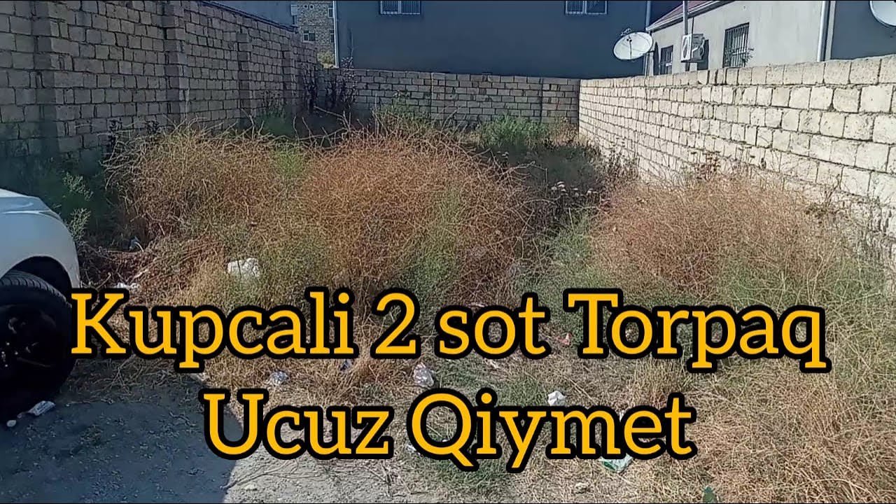 Kupcali 2 Sot Torpaq Qaz Su iwiq Konalisaziya Var..YawYiwli Torpaq Sahesi Cemi  7000 azn..