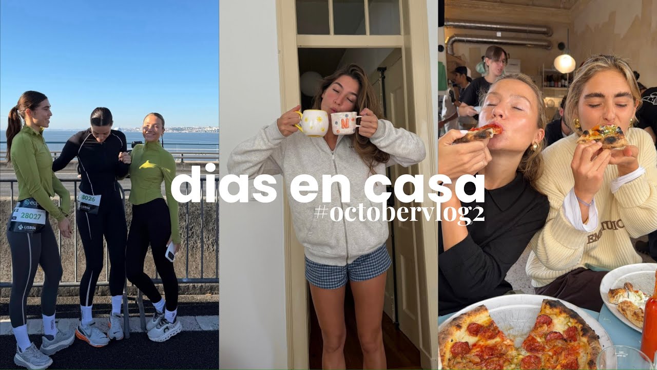 Mi primera carrera 8k con fiebre y unos días en casa // october vlogs #2