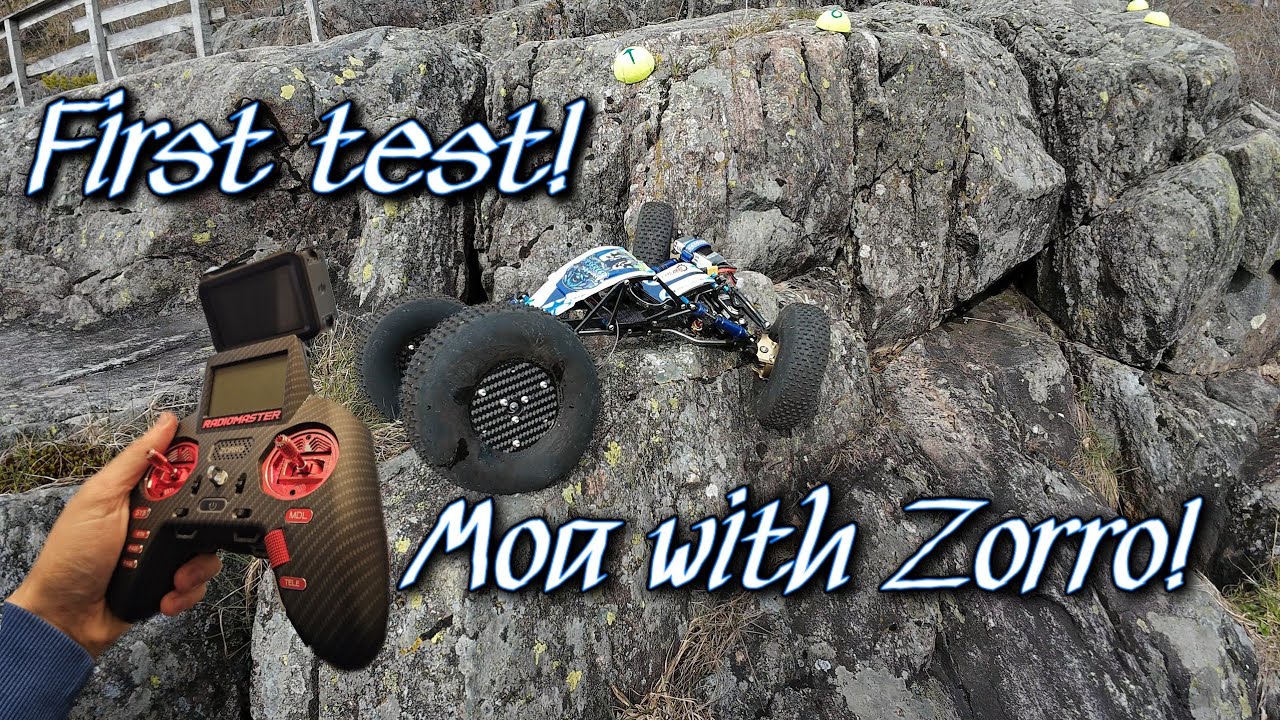 MOA Crawler with Radiomaster Zorro first test!