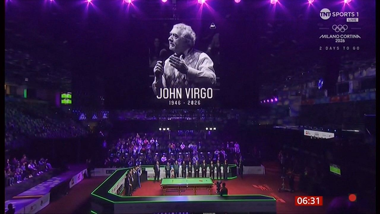 John Virgo passes away (tributes) (1946 - 2026) (2) (UK) - UK News -  5/Feb/2026