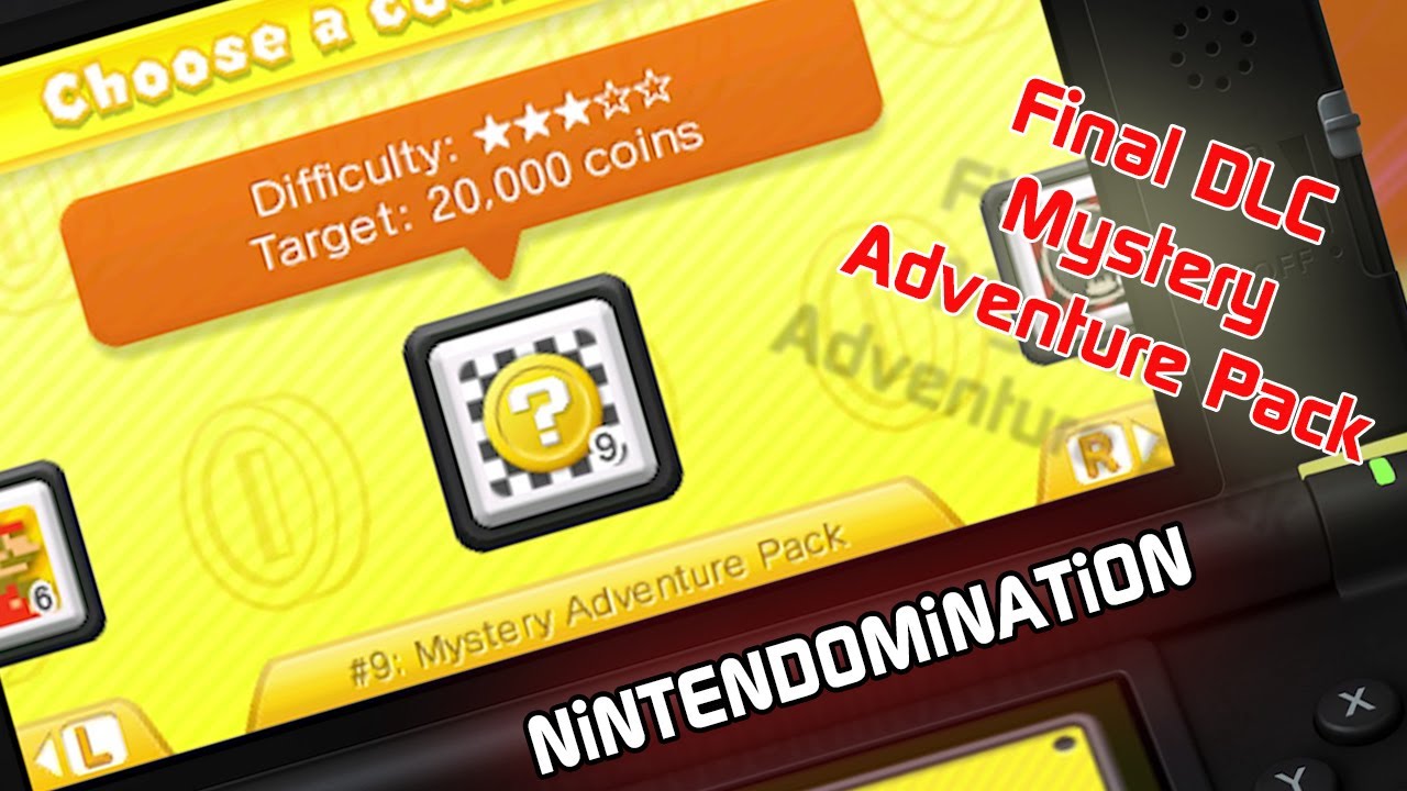 NSMB2 DLC  Final - Mystery Adventure Pack - New スーパーマリオブラザーズ2
