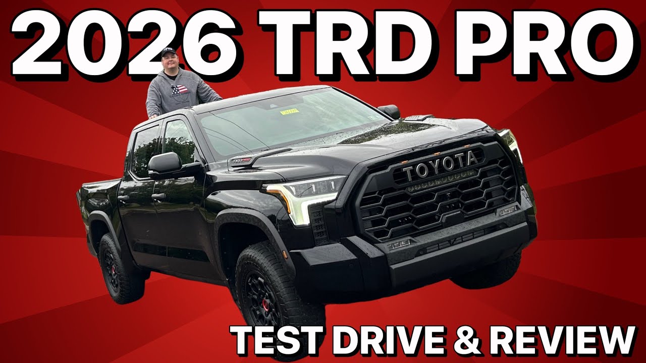 Toyota Tundra TRD PRO 2026 года: ТЕСТ-ДРАЙВ И ОБЗОР