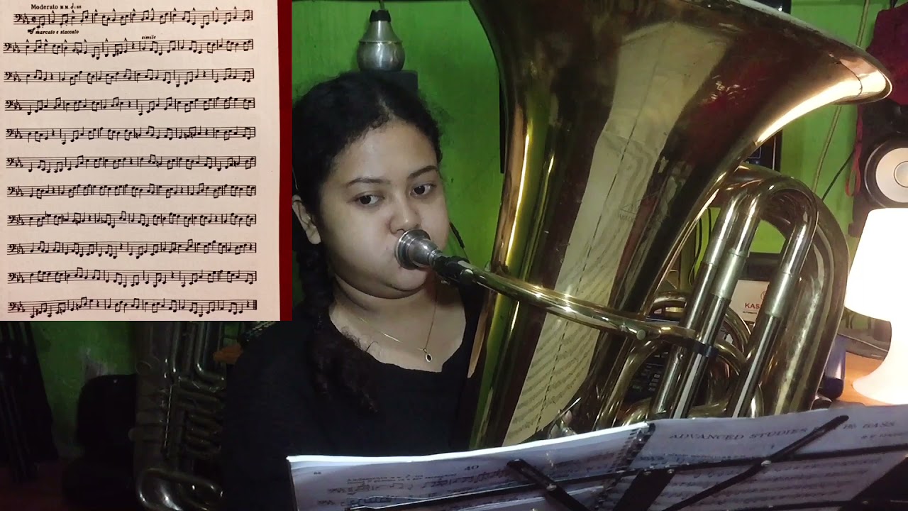 Advanced Studies for Tuba Etude #3 - H. W. Tyrrell by Atika Septiana Laksmi