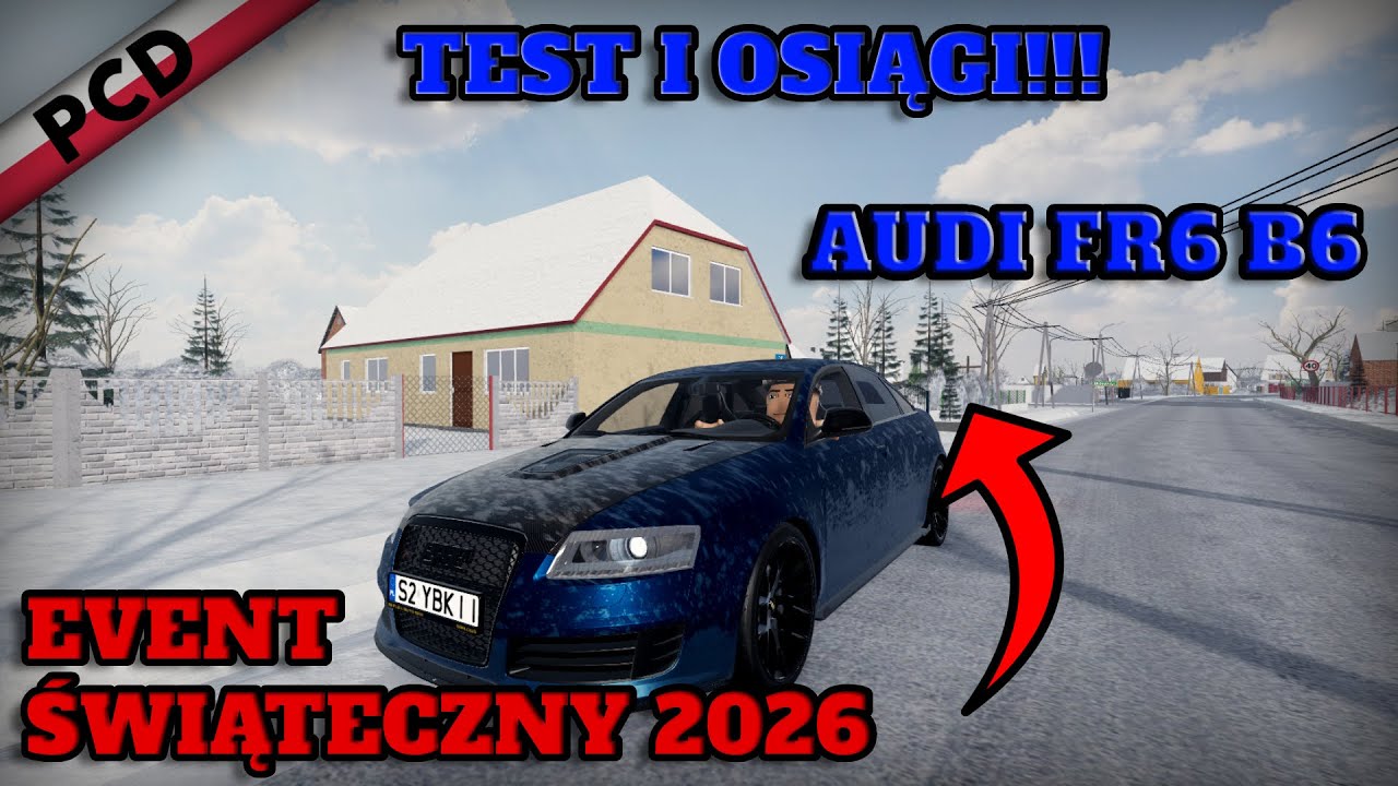 OMÓWIENIE EVENTU ŚWIĄTECZNEGO I TEST AUDI FR6 B6. *Czy to najszybsze auto w grze?