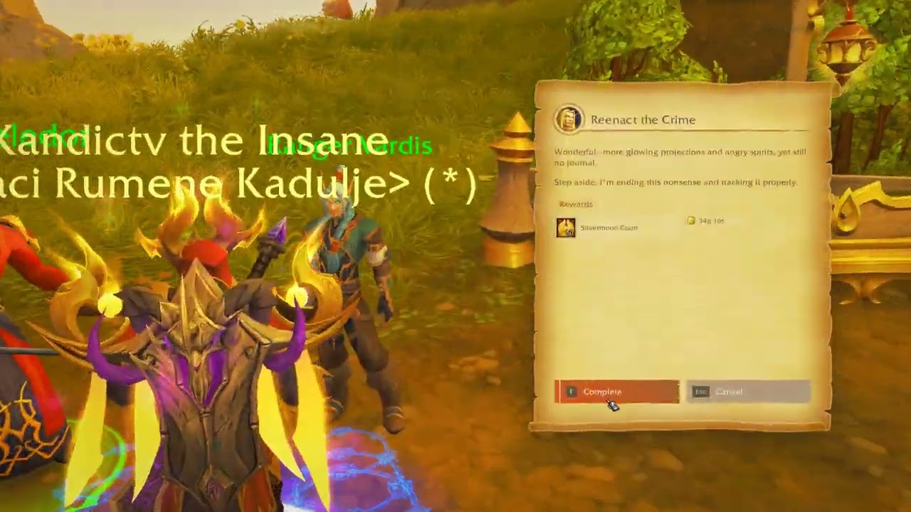 Theft Tracking - Sojourner of Eversong Woods
