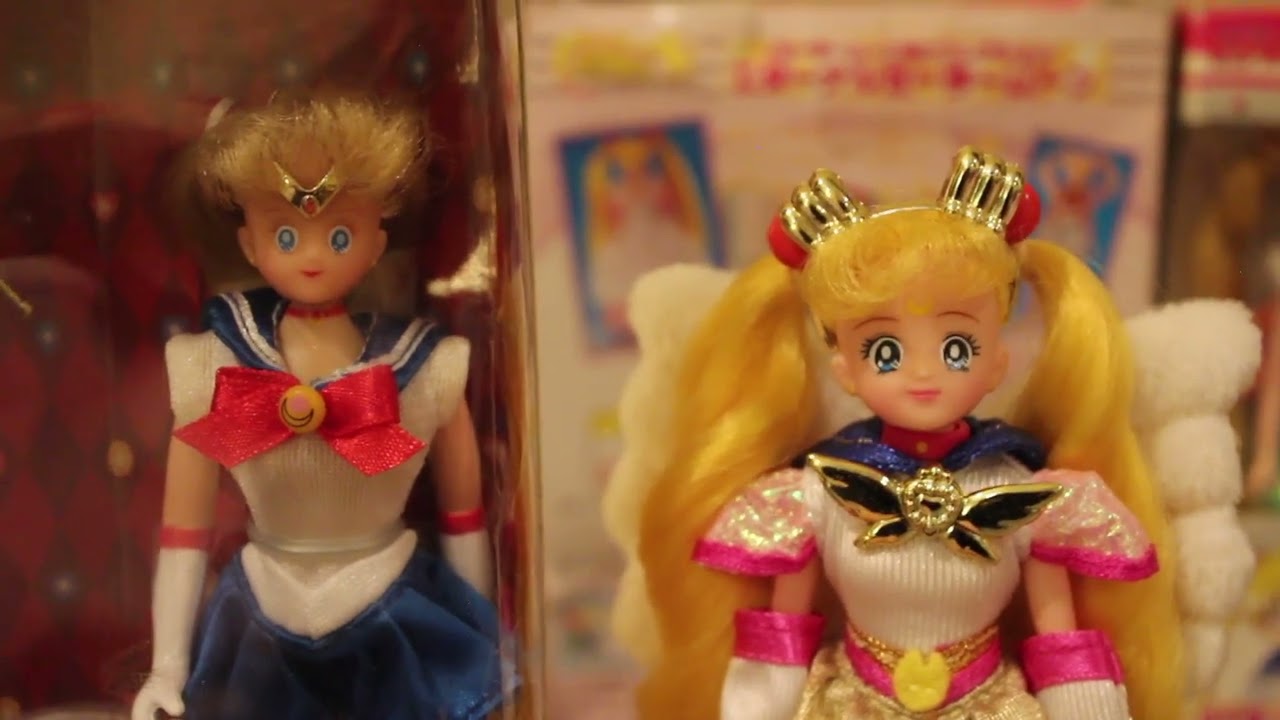 Sailor Moon Vintage Doll Collection Comparing Bandai Giochi Preziosi Irwin and Igel dolls