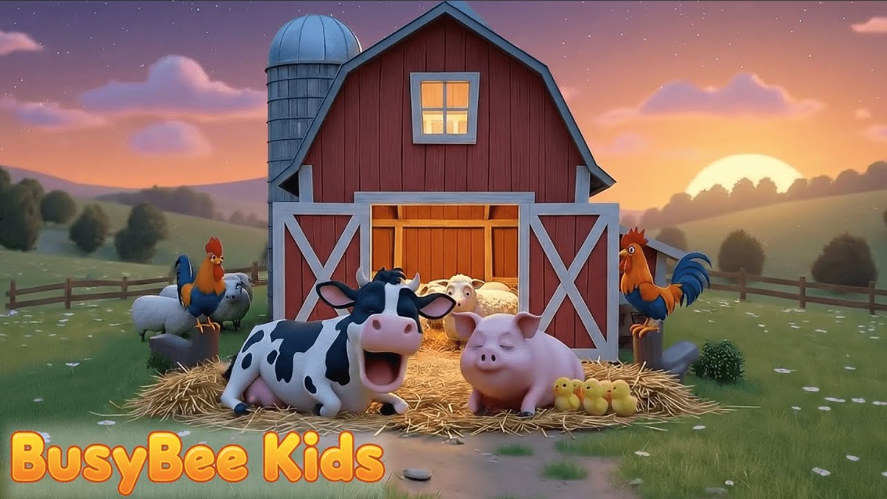 First Words: Farm Animals | BusyBee Kids