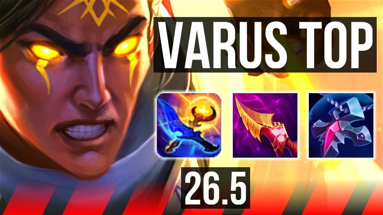VARUS vs NASUS (TOP) | KR Master | 26.5