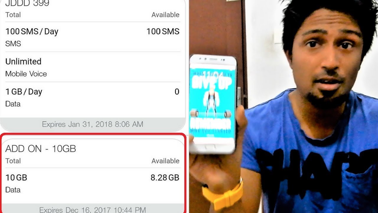 GET 10GB Free Data In Your JIO Sim