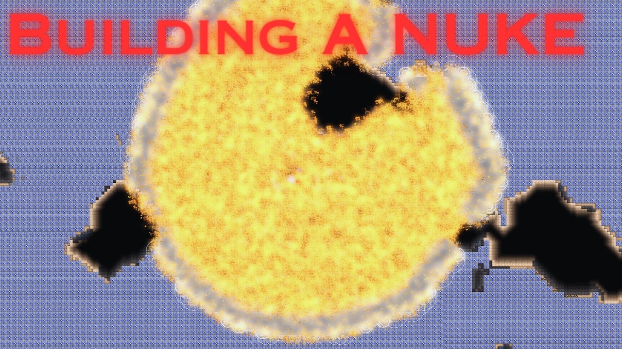 Building A NUKE in Pure Open PvP Server | Mindustry