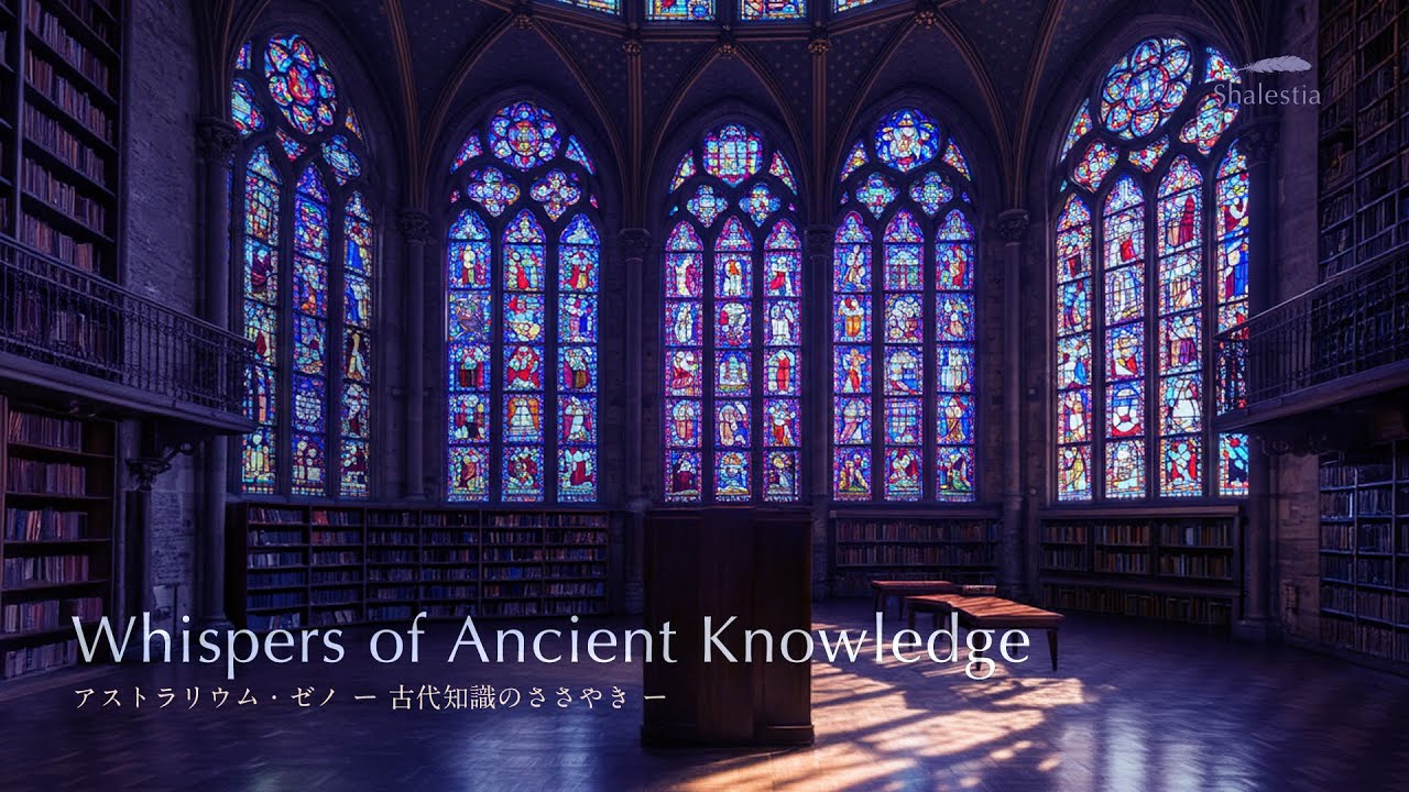 ファンタジー音楽：古代知識のささやき | ゼノの時を超えた図書館
