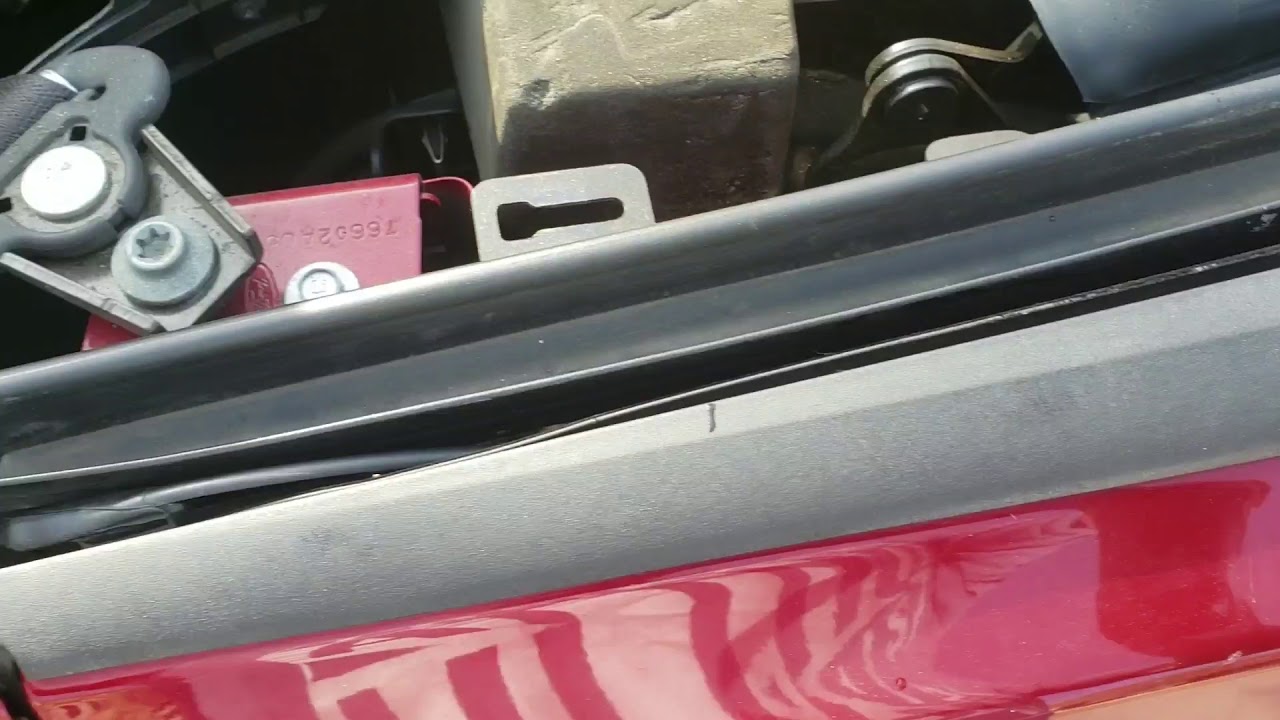 Mustang Convertible Water Filling up when it rains