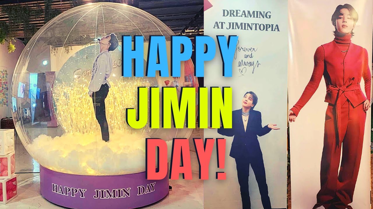 [4K]BTS JIMIN Birthday Project 2023 in Seoul 💜 Dreaming at JIMINtopia #지민 #jimin #jiminbts #btsjimin