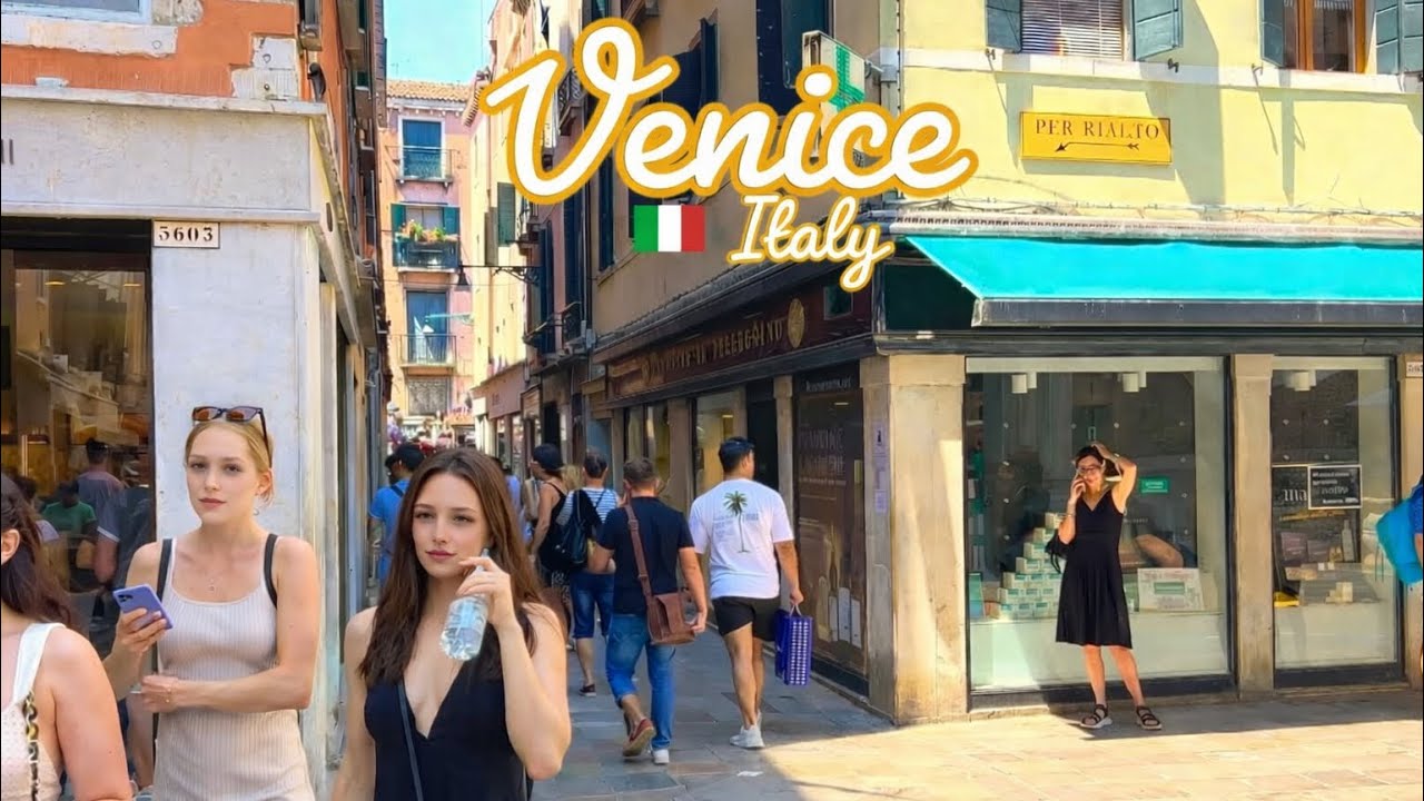 Venice Italy 🇮🇹 — A Venetian Walking Tour — 4K HDR 60fps