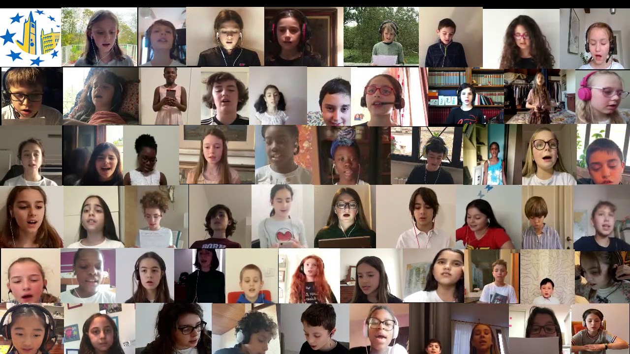 Va Pensiero - Cantato dal coro della Scuola per l'Europa di Parma