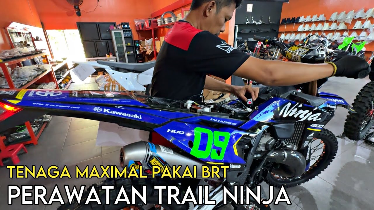 TRAIL  60 JUTAAN SPEK 42 HP ELEKTRIK STATER