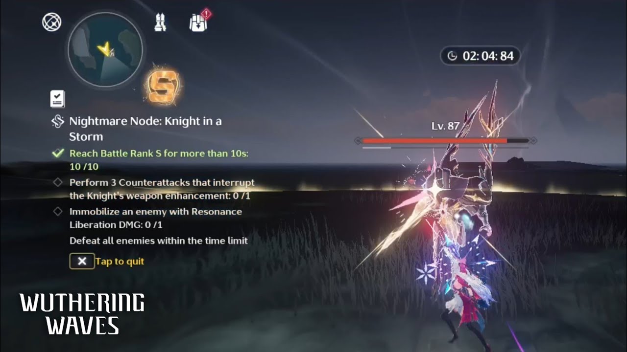 Perform 3 Counterattacks that interrupt the Knight's weapon enhancement: 0/1 | Wuthering Waves