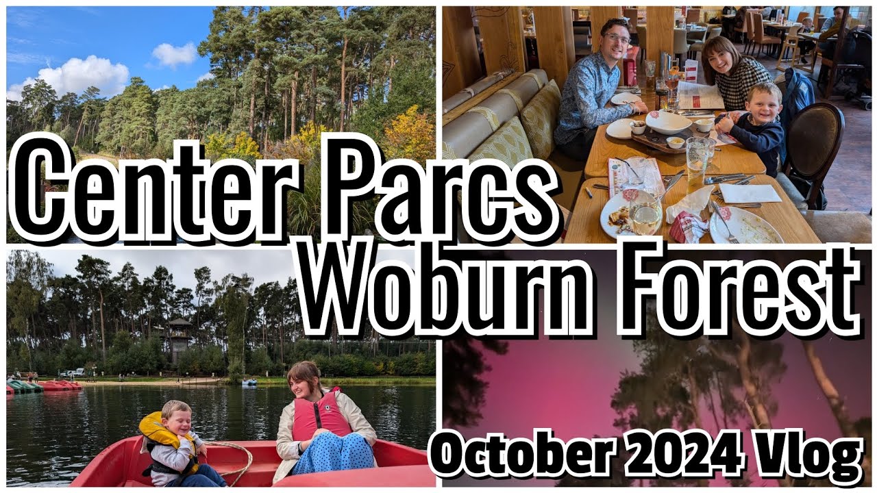 Woburn Forest Center Parcs October 2024 Vlog