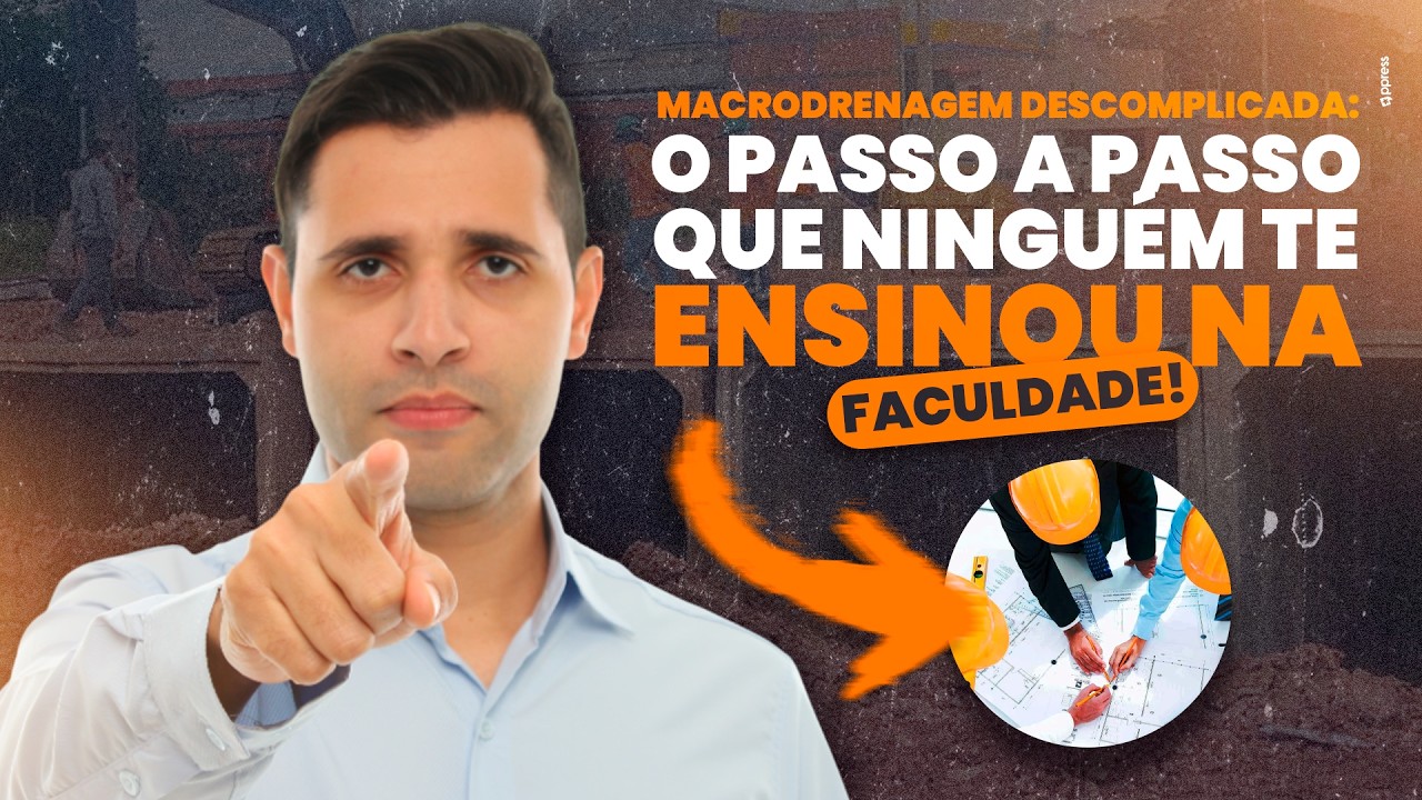 Macrodrenagem descomplicada: o passo a passo que ninguém te ensinou na faculdade!