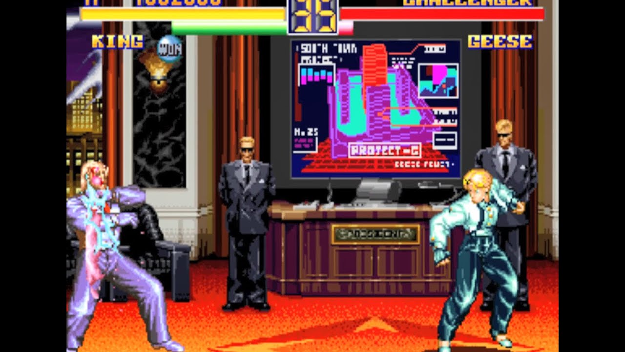 ART OF FIGHTING 2 ( ARCADE ) KING - FULL GAME - NO LOSS ROUNDS
