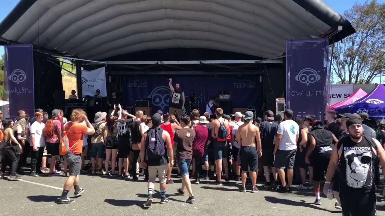 Phinehas - ”Dark Flag” - Vans Warped Tour (Mountain View, CA 6/23/18)