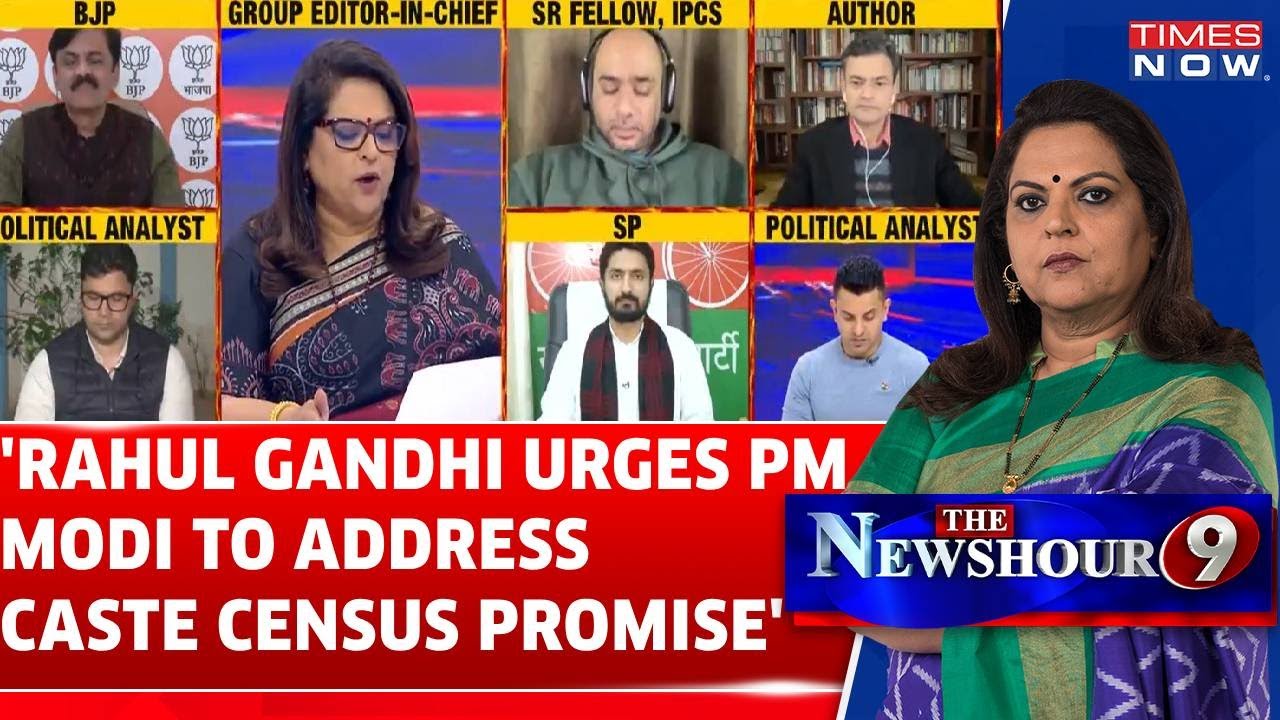Rahul Gandhi Demands Answers from PM Modi on Caste Census Promise: Panelist | OBC Remark