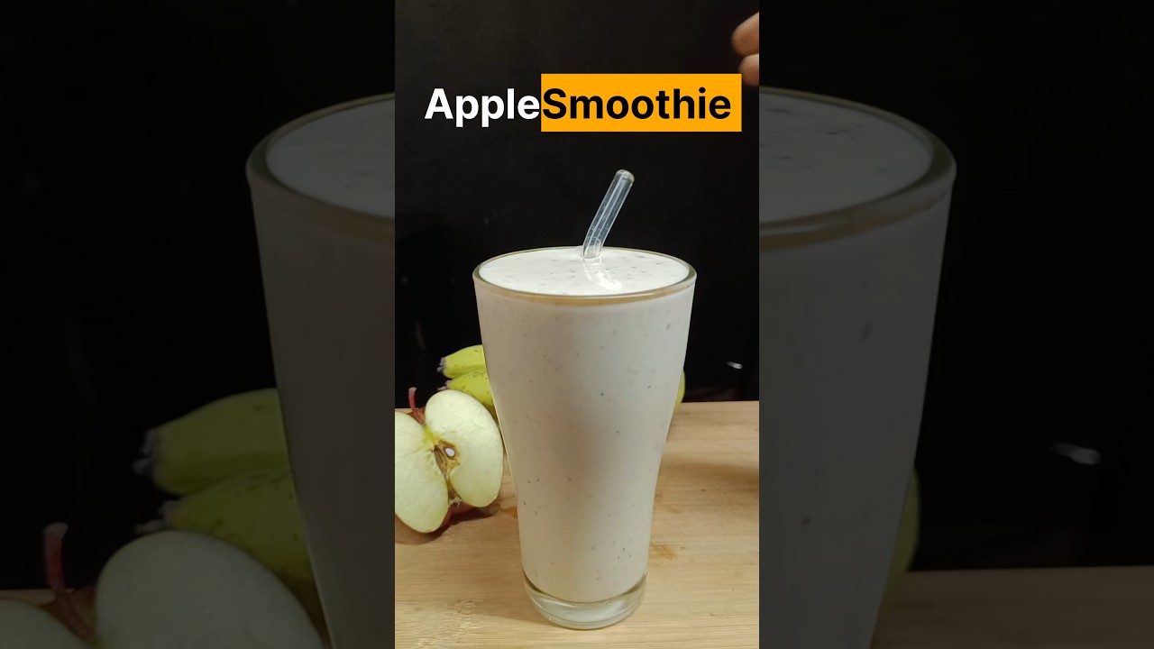 🍌🍎 The BEST Apple Banana Smoothie | Quick, Healthy & Delicious!